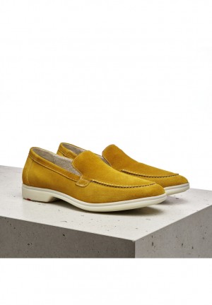 Férfi LLOYD JOHN Slip Ons Sárga | KAB341752