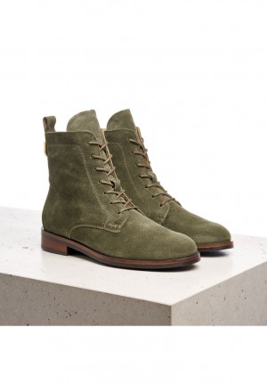 Női LLOYD ANKLE BOOTS Bokacsizma Zöld | MNH461708