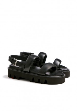 Női LLOYD SANDALS Szandál Fekete | VJQ172694