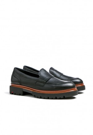 Női LLOYD SLIPPER Slip Ons Fekete | SZW271594