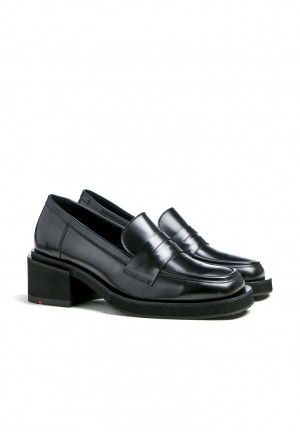 Női LLOYD SLIPPER Slip Ons Fekete | ZUA971408