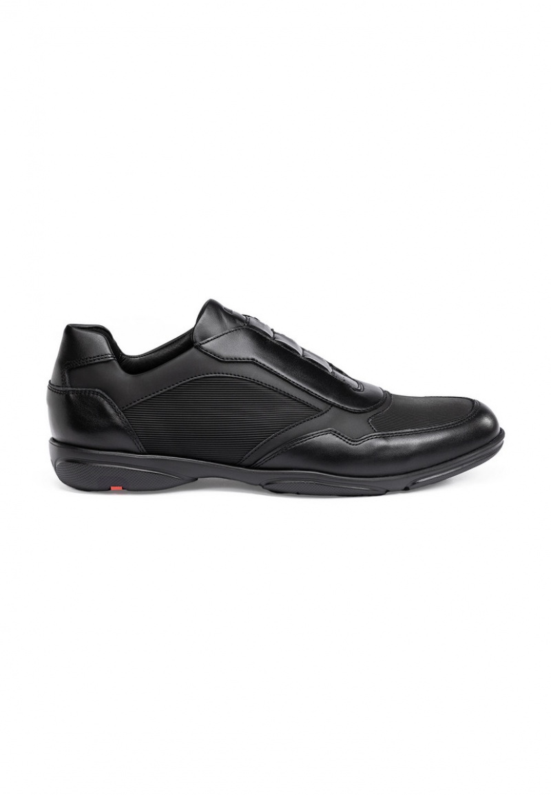 Férfi LLOYD BLAIR Slip Ons Fekete | TUW289567