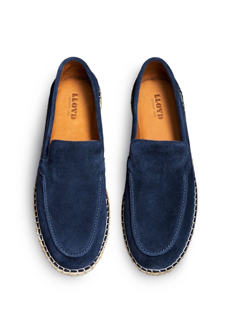 Férfi LLOYD EICOS Slip Ons Kék | GOM108425