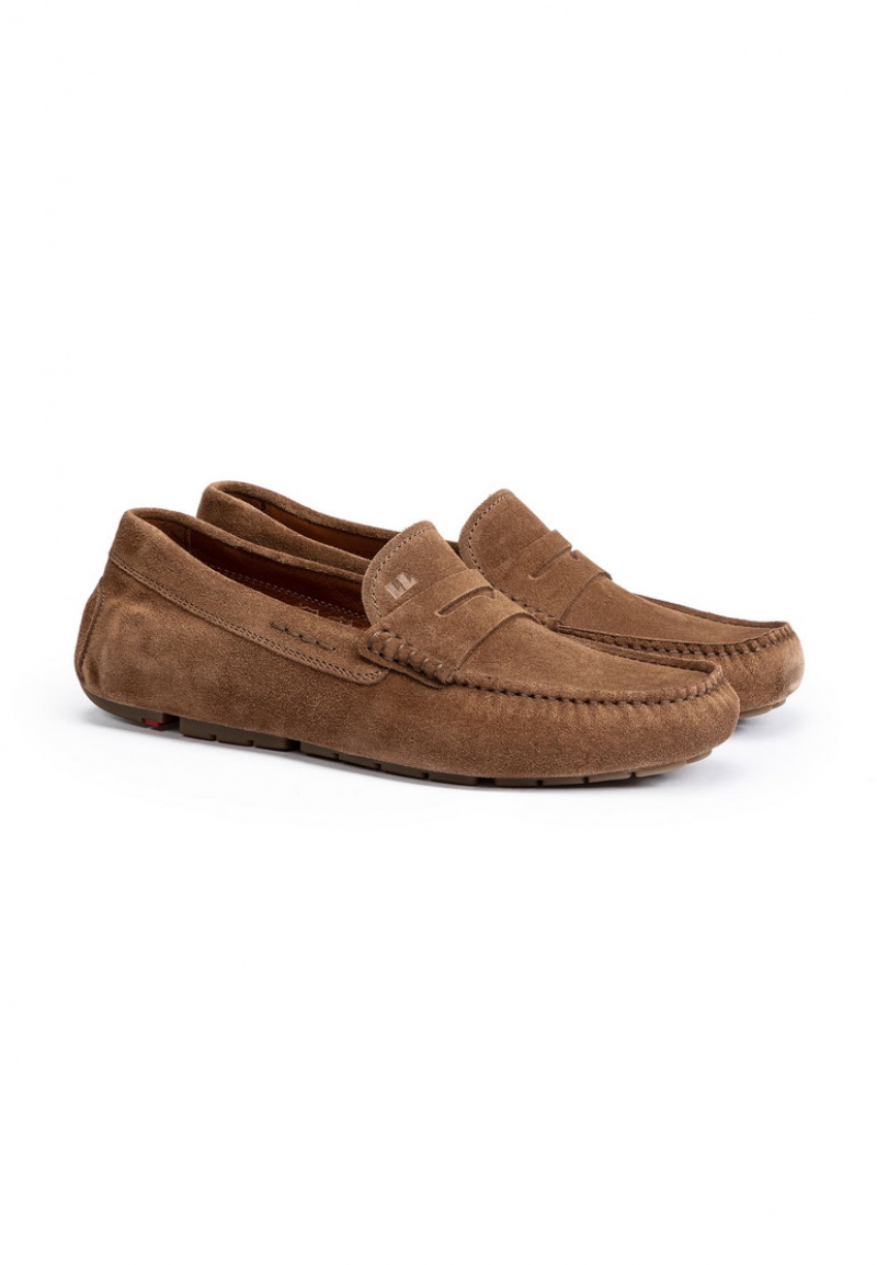 Férfi LLOYD ELJOS Slip Ons Barna | LJK407216