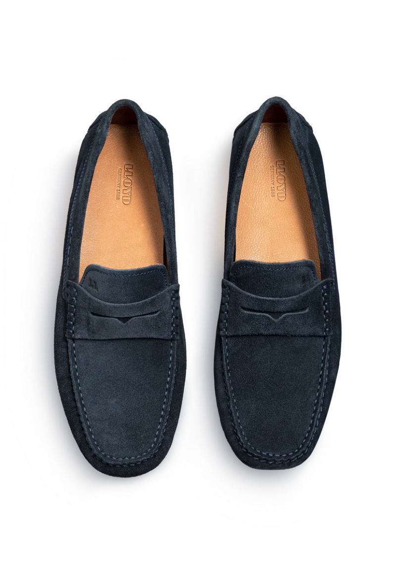 Férfi LLOYD ELJOS Slip Ons Kék | NFW701293