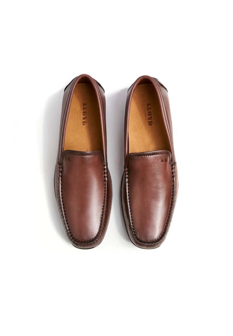 Férfi LLOYD EMILIO Slip Ons Barna | GSK914783