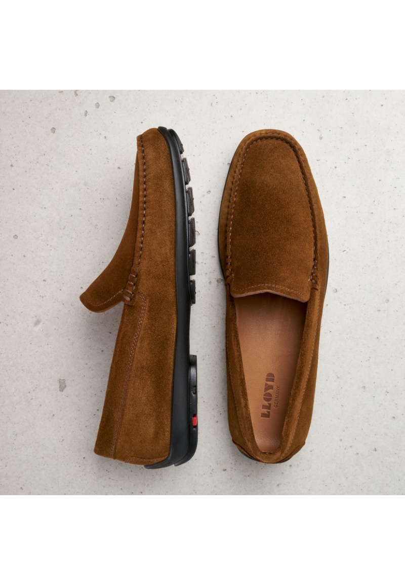 Férfi LLOYD EMILIO Slip Ons Barna | VTS305169