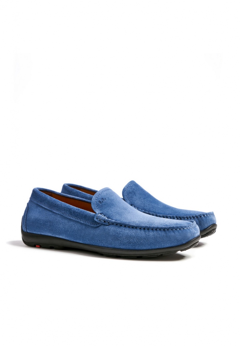 Férfi LLOYD EMILIO Slip Ons Kék | EWB650892