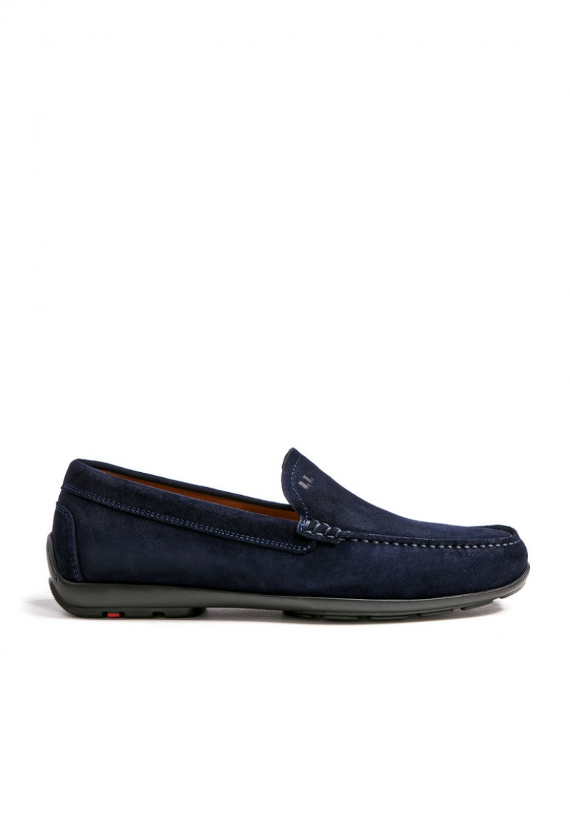 Férfi LLOYD EMILIO Slip Ons Kék | IZE347192