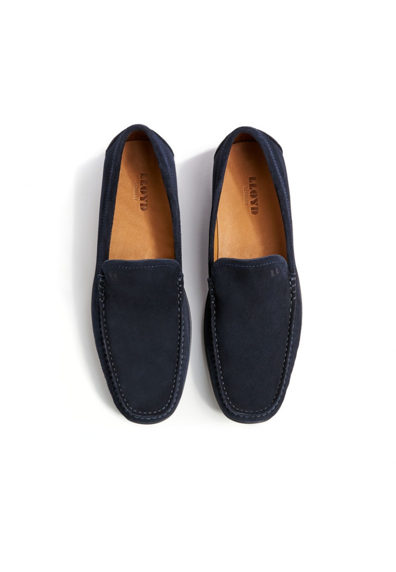 Férfi LLOYD EMILIO Slip Ons Kék | IZE347192