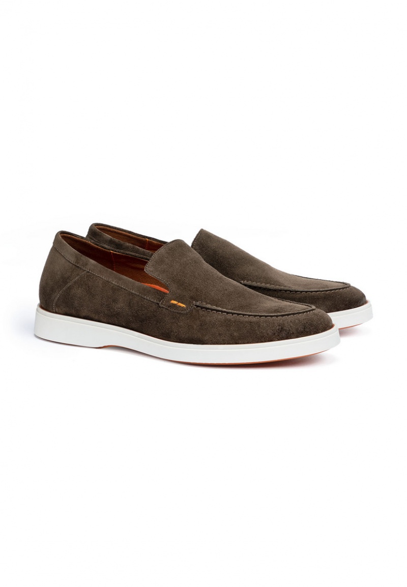 Férfi LLOYD HUNTER Slip Ons Barna | ILH462980