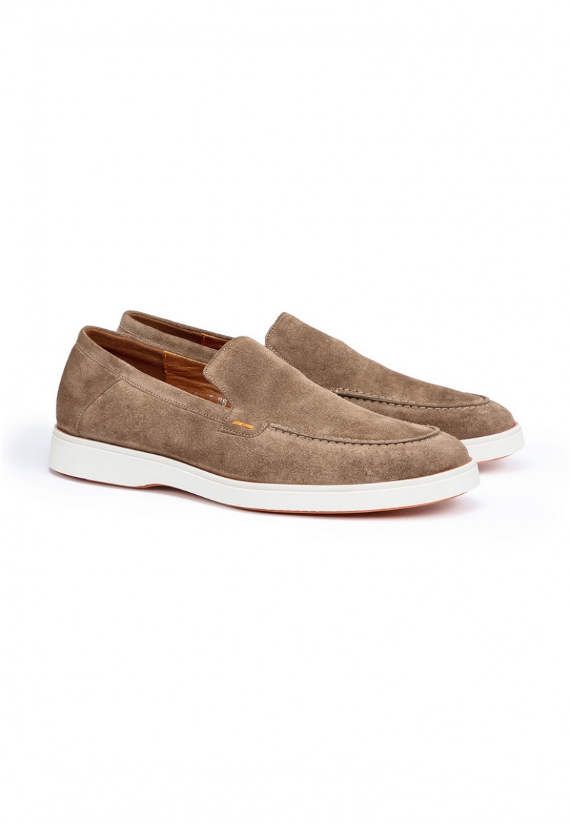 Férfi LLOYD HUNTER Slip Ons Barna | YZX806721