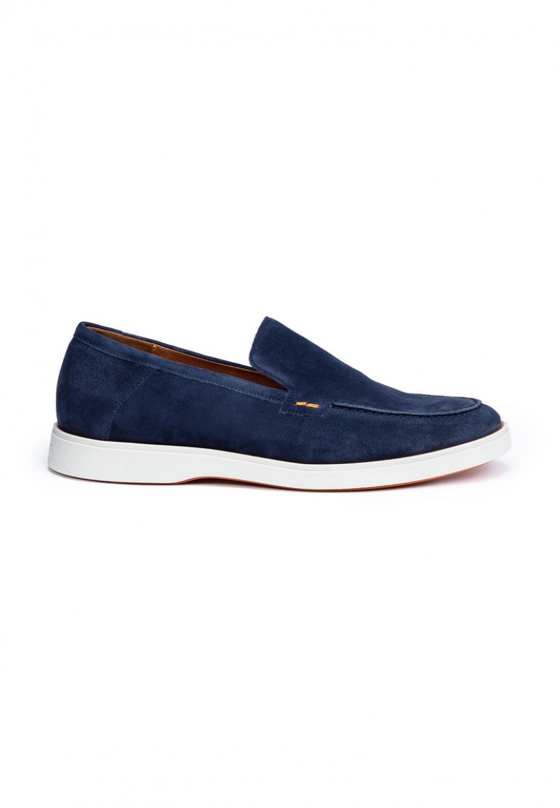 Férfi LLOYD HUNTER Slip Ons Kék | UAF930254