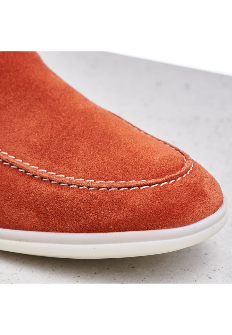 Férfi LLOYD JOHN Slip Ons Narancssárga | BZJ045923