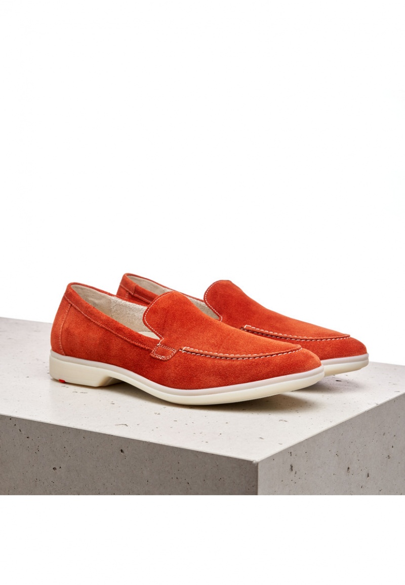 Férfi LLOYD JOHN Slip Ons Narancssárga | BZJ045923