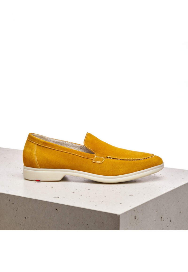 Férfi LLOYD JOHN Slip Ons Sárga | KAB341752