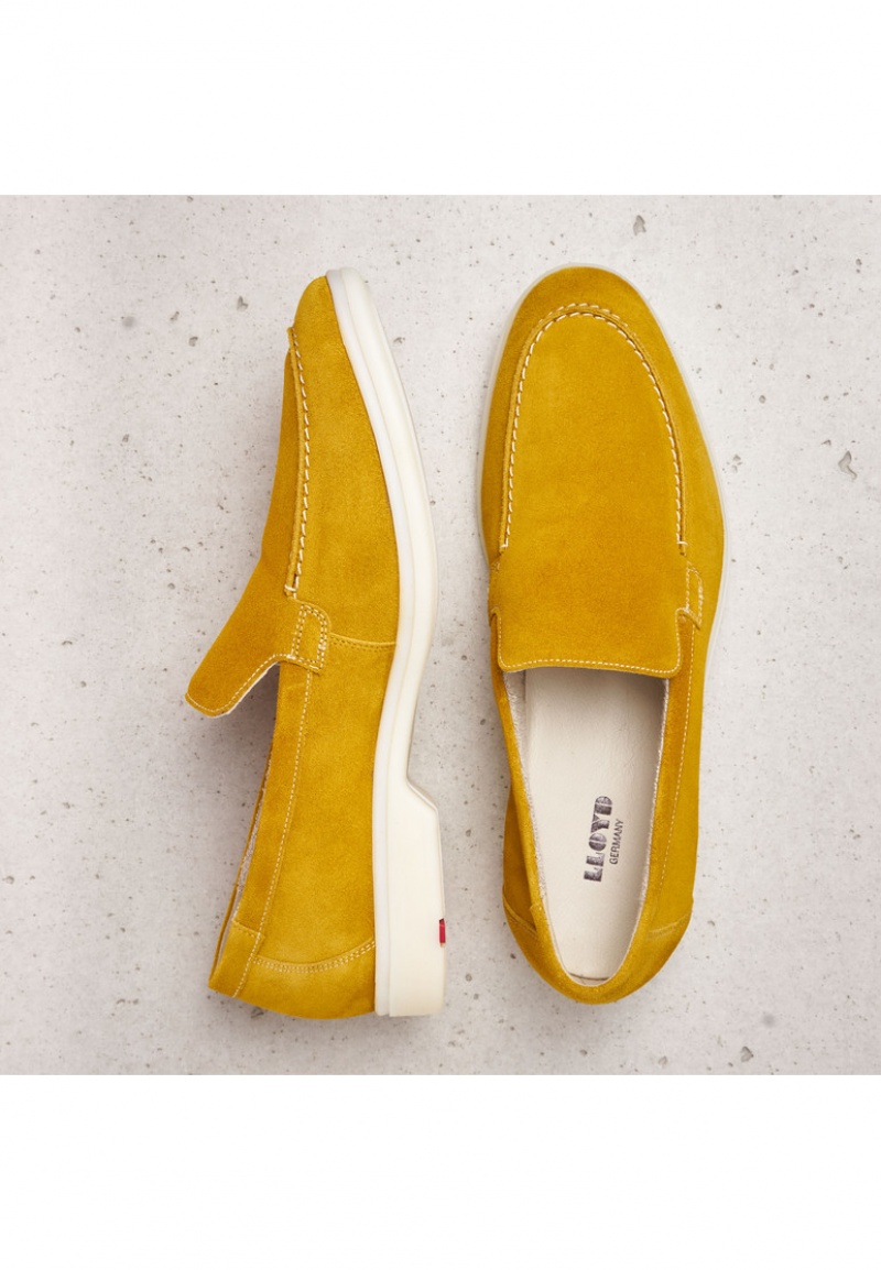 Férfi LLOYD JOHN Slip Ons Sárga | KAB341752