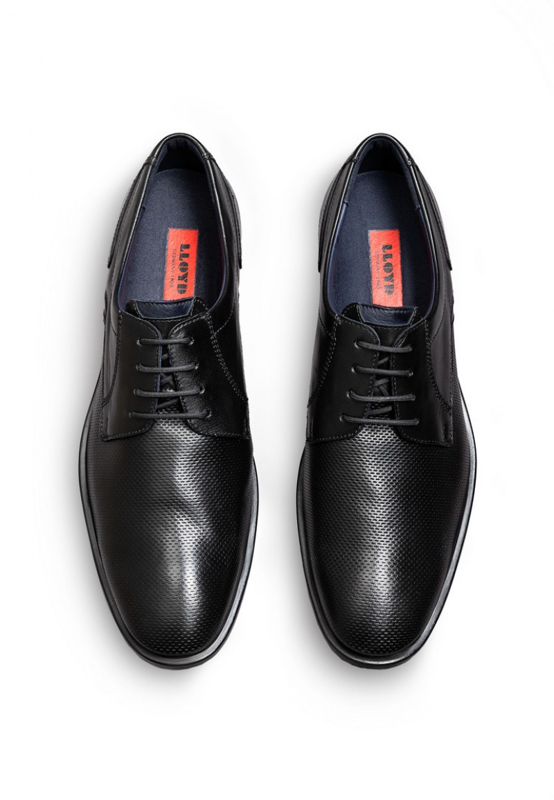 Férfi LLOYD LANCE Smart shoes Fekete | WPB084691