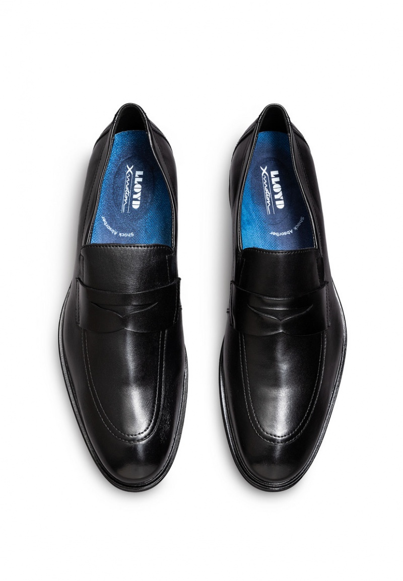 Férfi LLOYD MEDINA Smart shoes Fekete | VFE064187