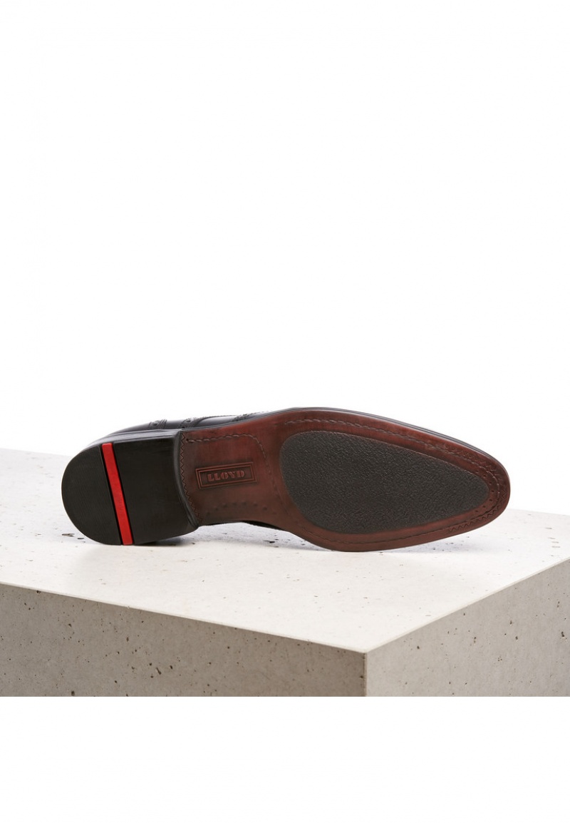 Férfi LLOYD MORTON Smart shoes Fekete | SGE867045