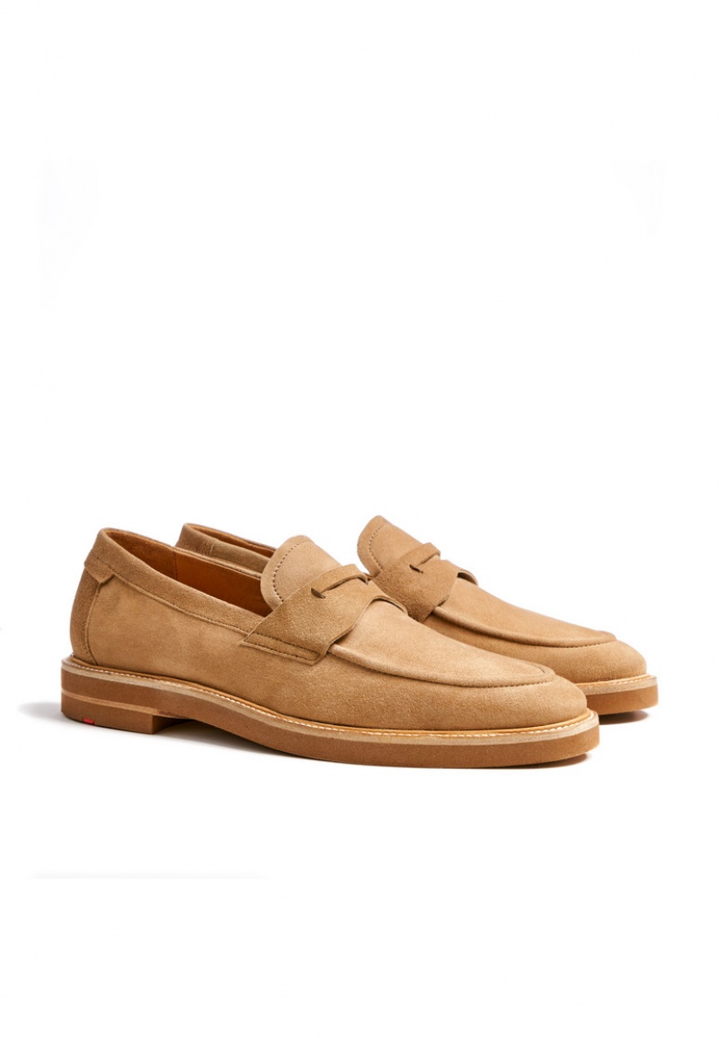 Férfi LLOYD ORLEANS Slip Ons Bézs | HNQ370245