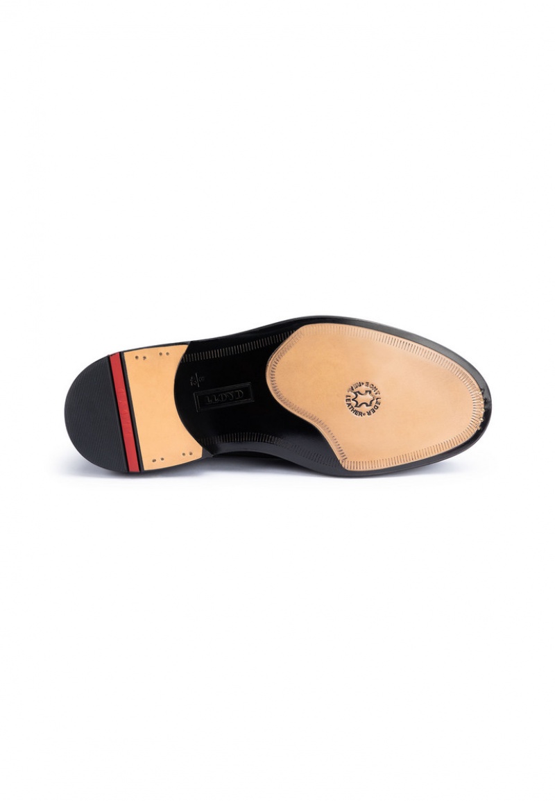 Férfi LLOYD WIM Smart shoes Fekete | YET574189