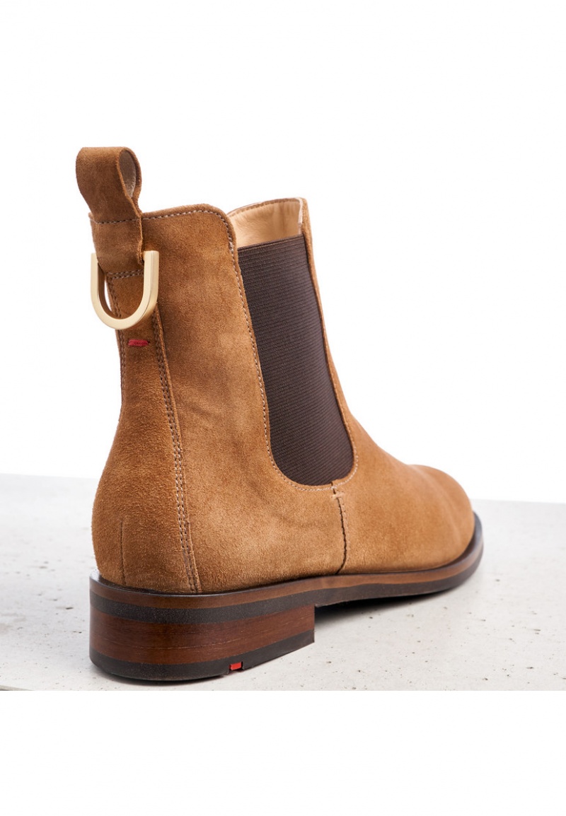 Női LLOYD ANKLE BOOTS Bokacsizma Barna | NGD167205