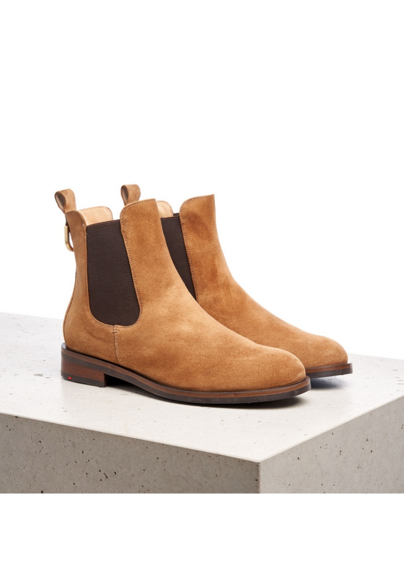 Női LLOYD ANKLE BOOTS Bokacsizma Barna | NGD167205