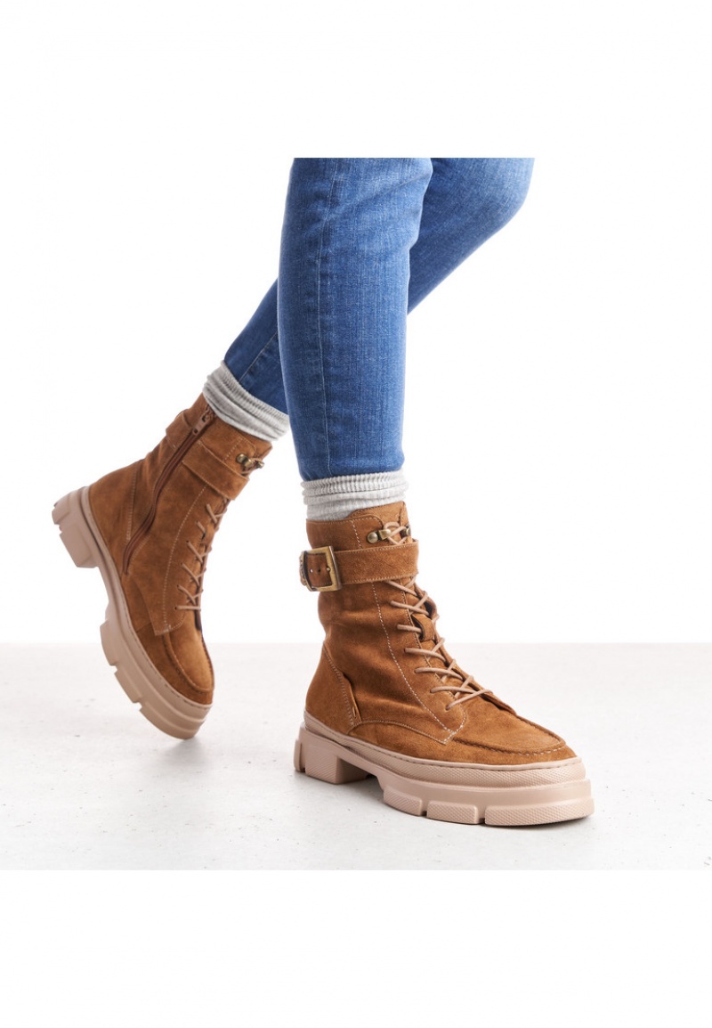 Női LLOYD ANKLE BOOTS Bokacsizma Barna | TID130284