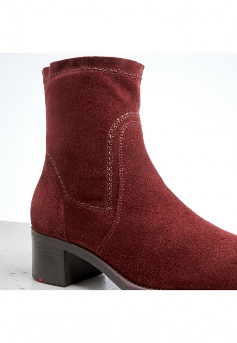 Női LLOYD ANKLE BOOTS Bokacsizma Piros | PVI271640