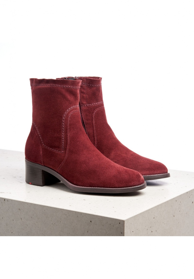 Női LLOYD ANKLE BOOTS Bokacsizma Piros | PVI271640