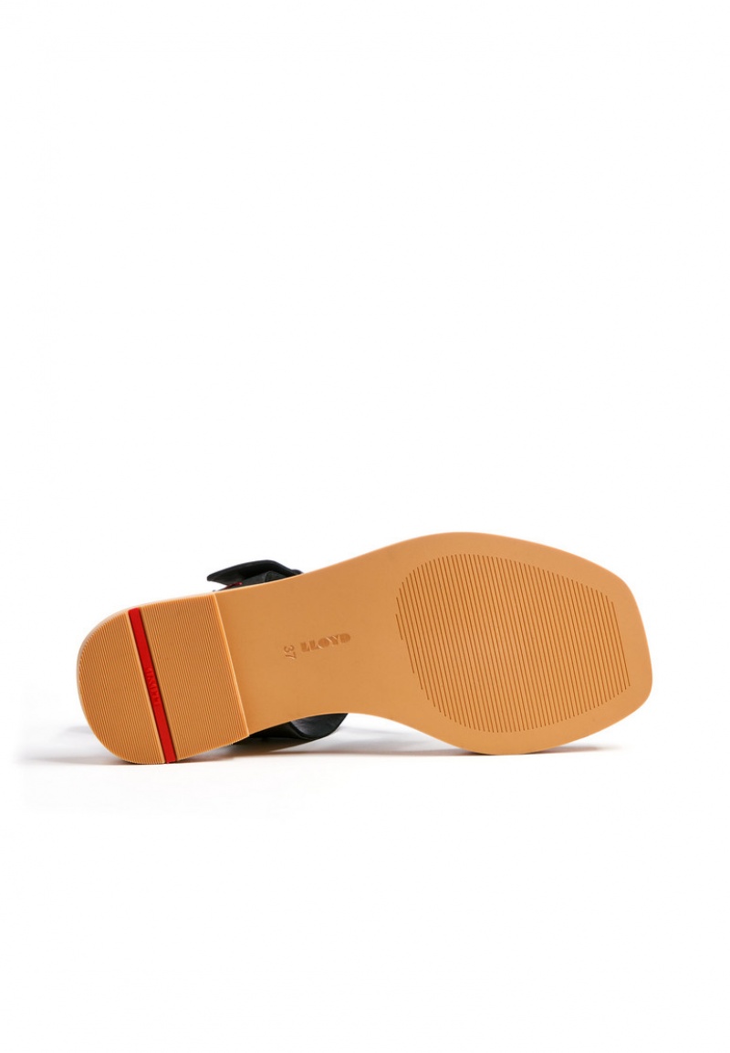 Női LLOYD SANDALS Szandál Fekete | EAQ012674