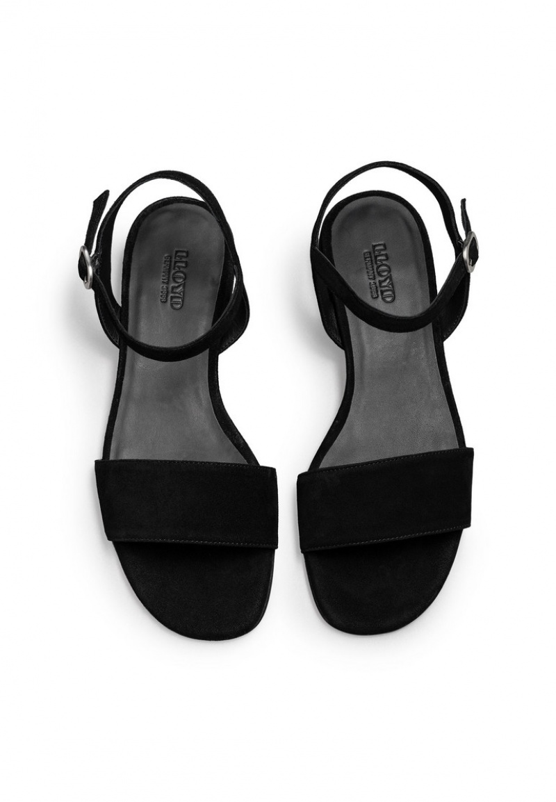 Női LLOYD SANDALS Szandál Fekete | SYN478216