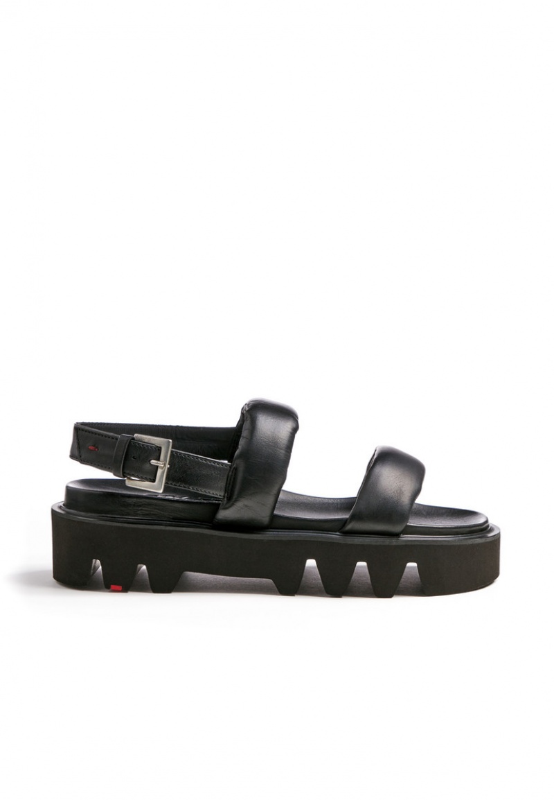 Női LLOYD SANDALS Szandál Fekete | VJQ172694