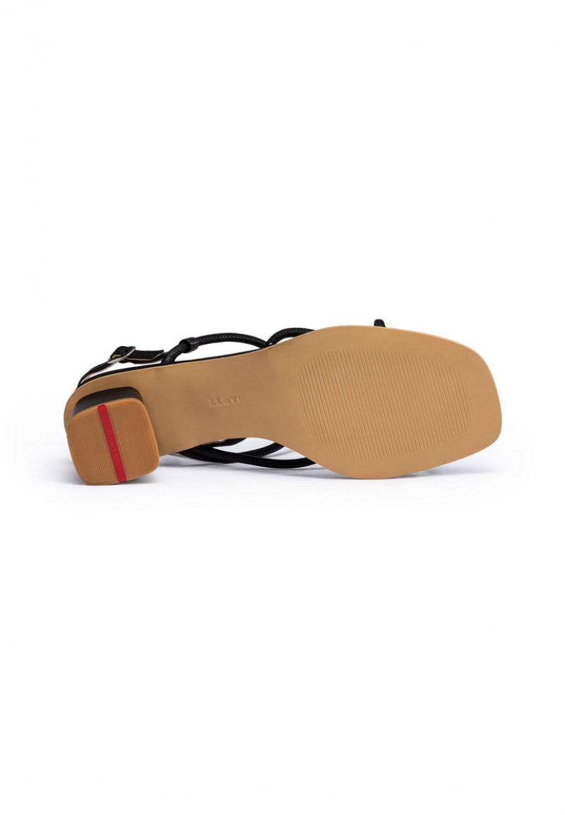 Női LLOYD SANDALS Szandál Fekete | XWT134259