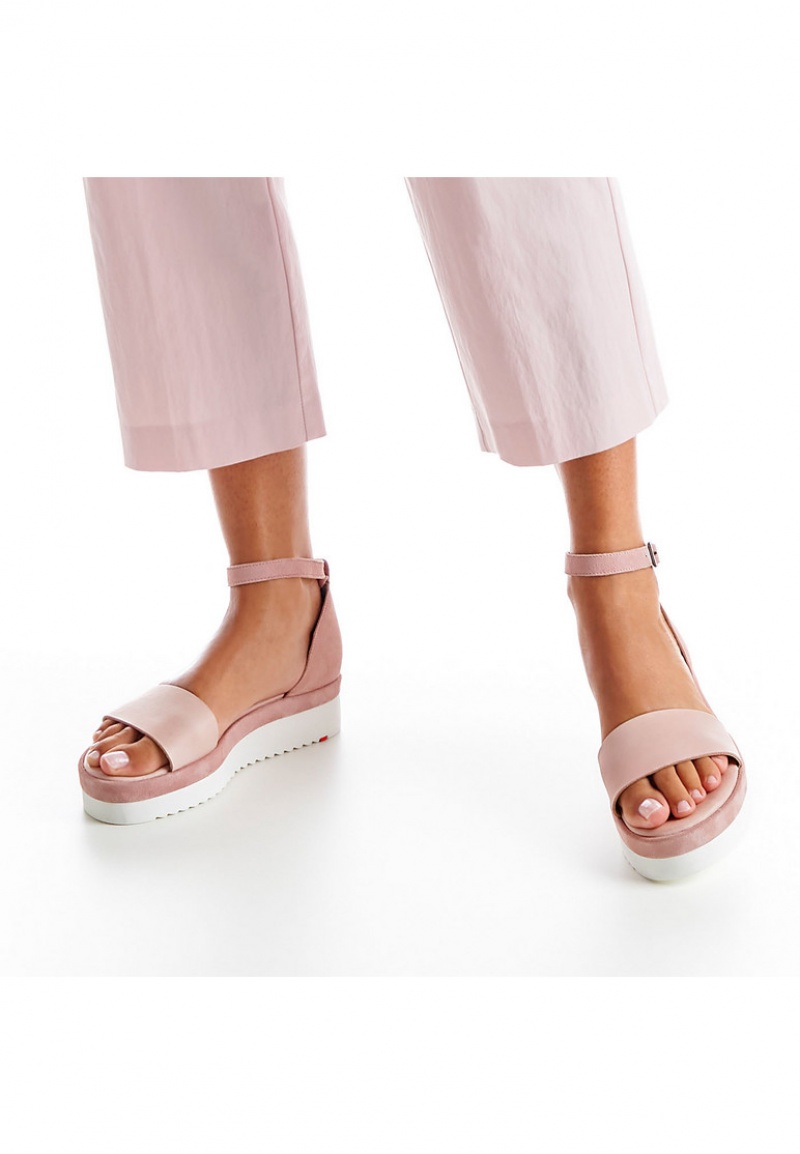 Női LLOYD SANDALS Szandál Rózsaszín | WRL701493