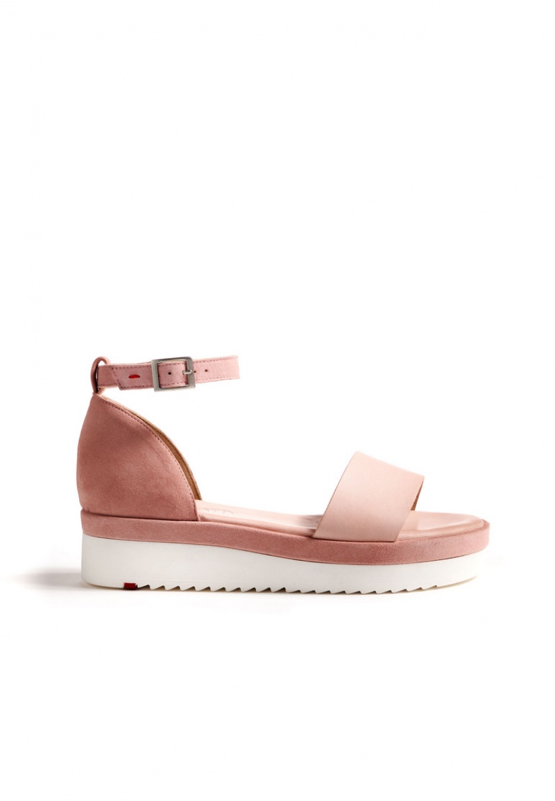 Női LLOYD SANDALS Szandál Rózsaszín | WRL701493