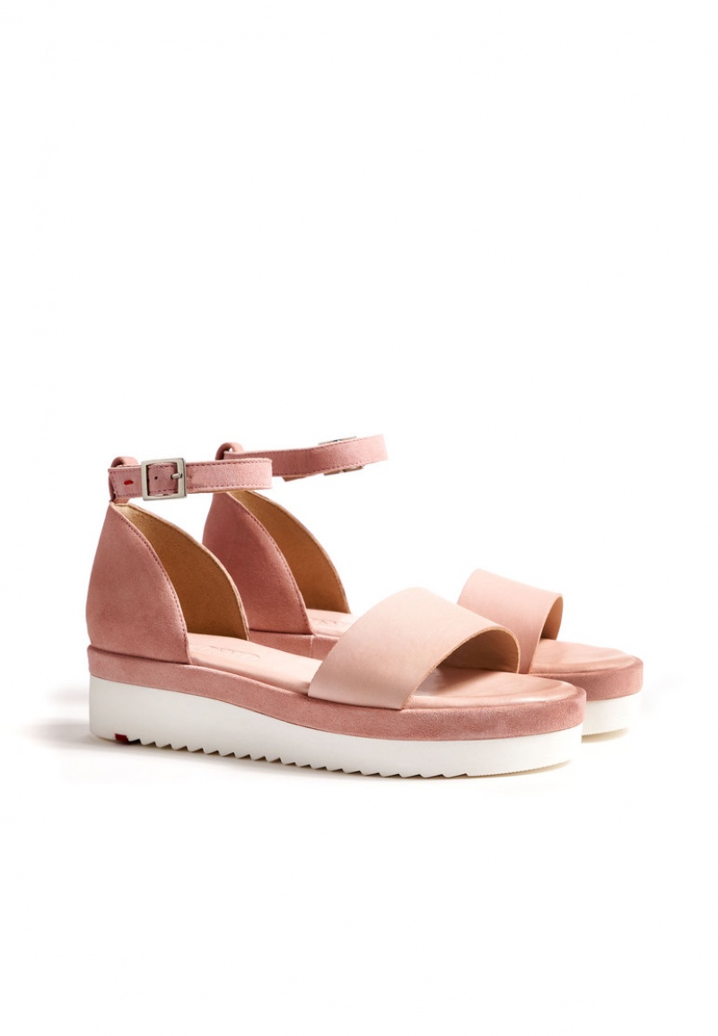 Női LLOYD SANDALS Szandál Rózsaszín | WRL701493