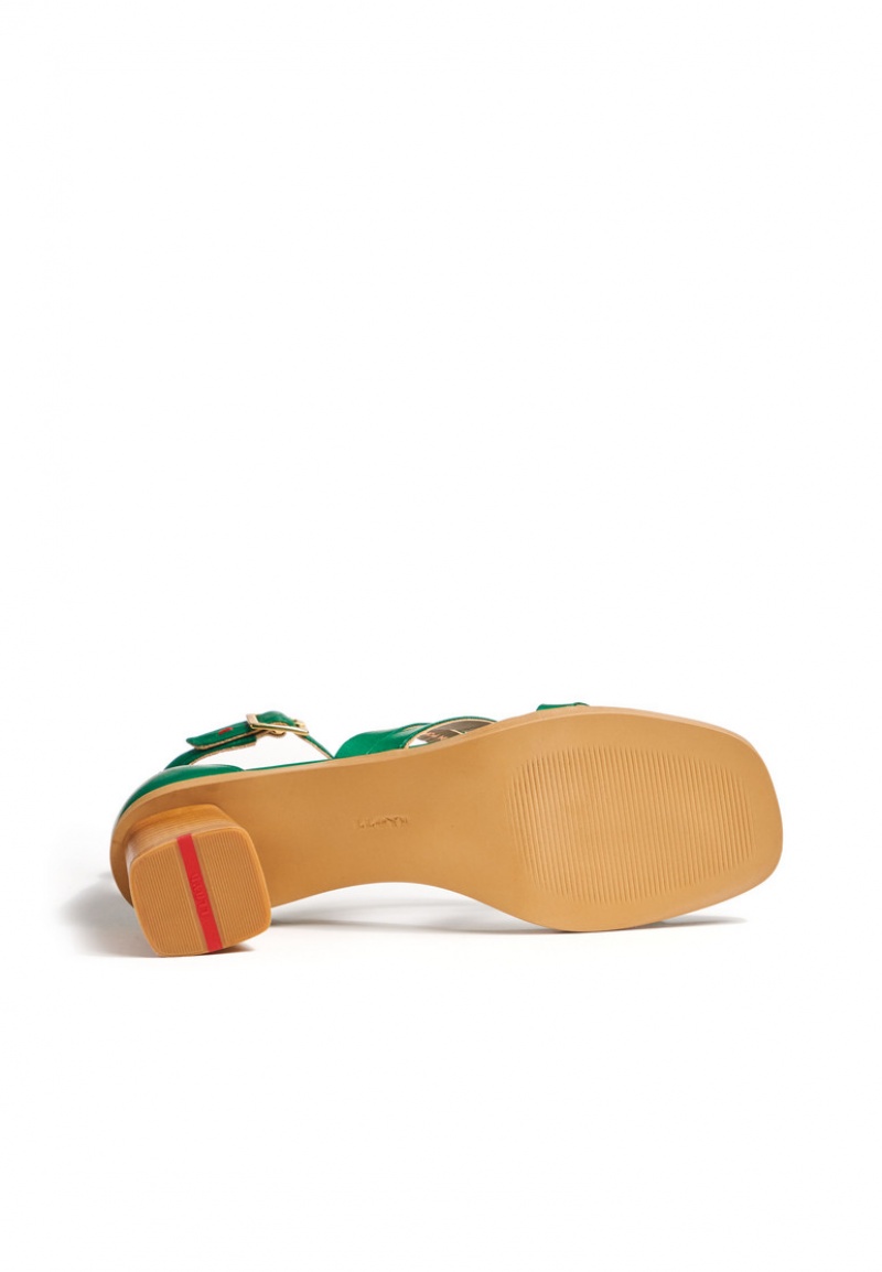 Női LLOYD SANDALS Szandál Zöld | SXE975321