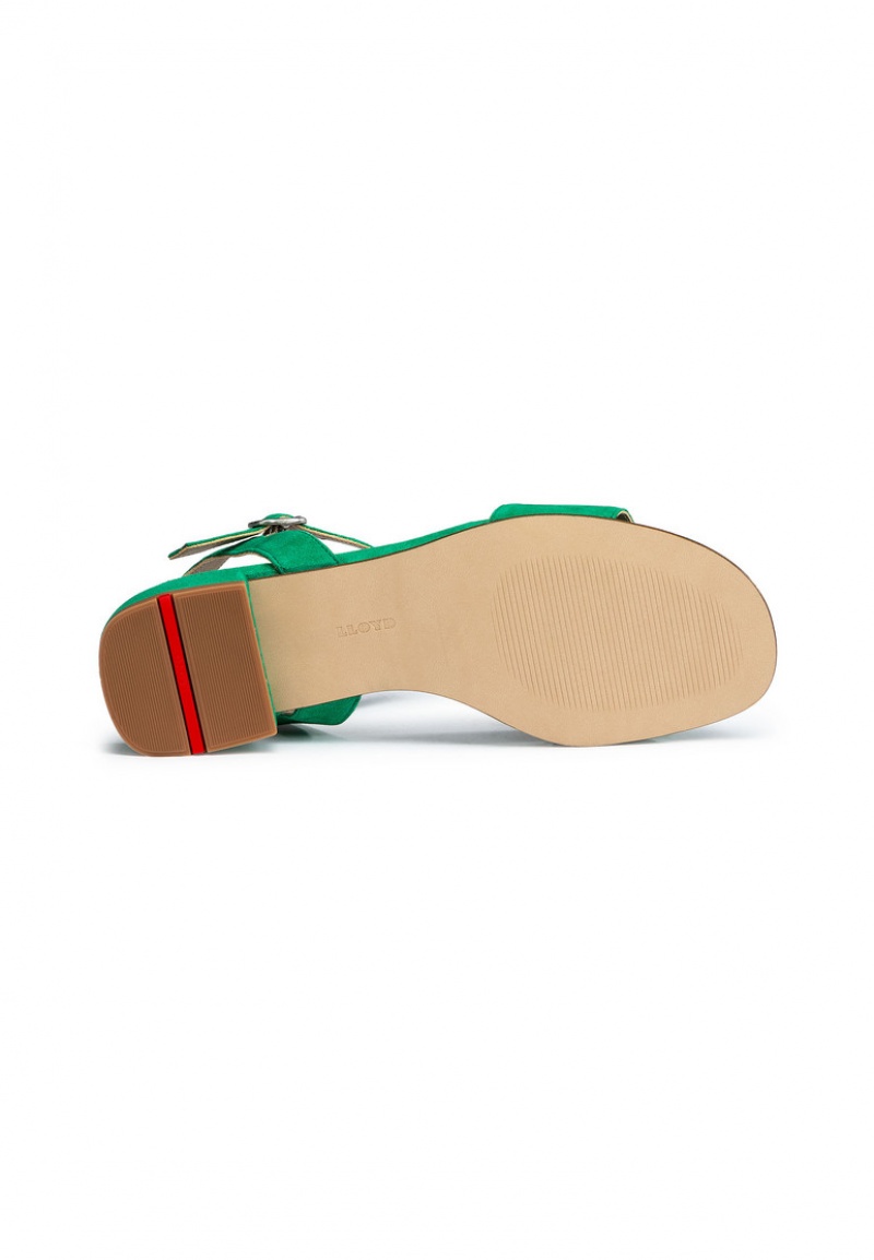 Női LLOYD SANDALS Szandál Zöld | TXL723608