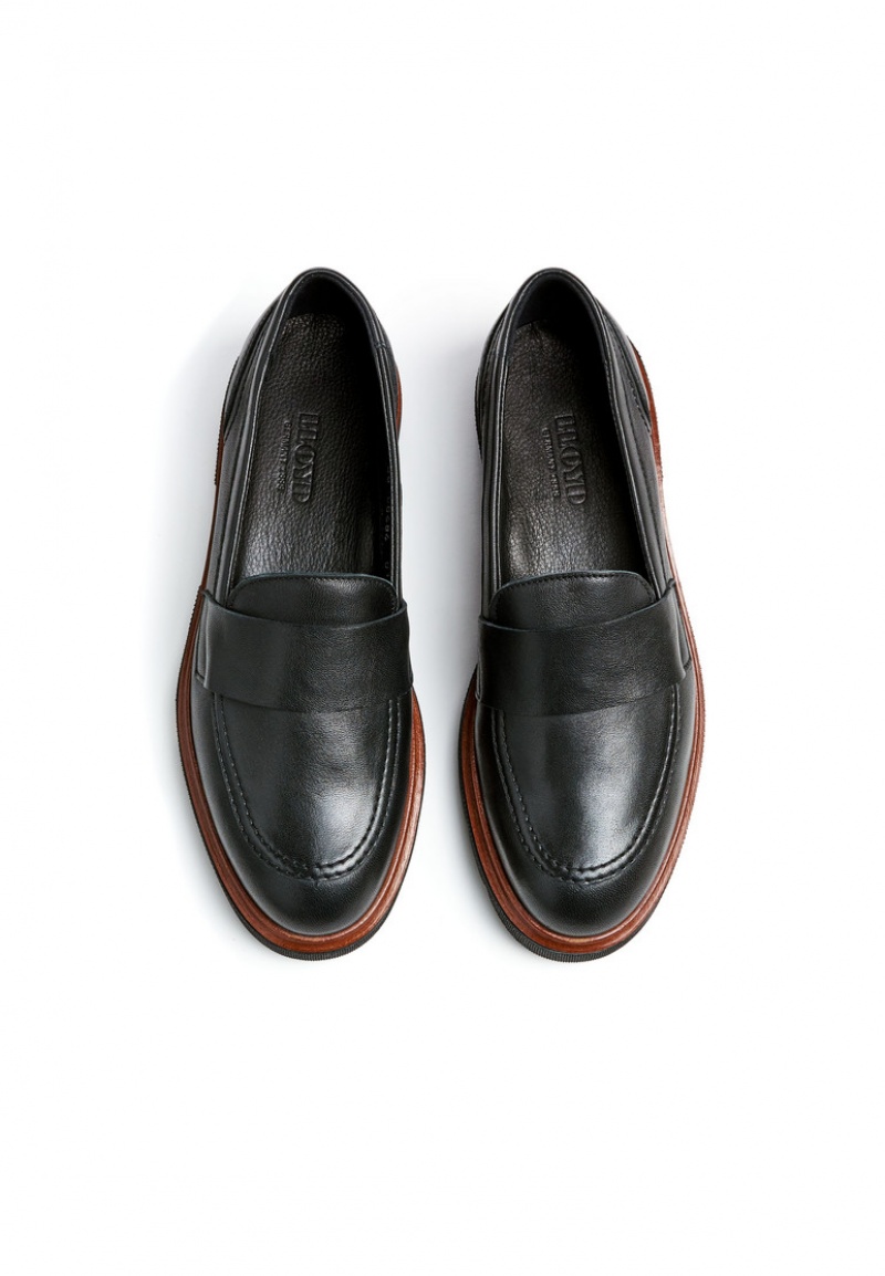 Női LLOYD SLIPPER Slip Ons Fekete | SZW271594