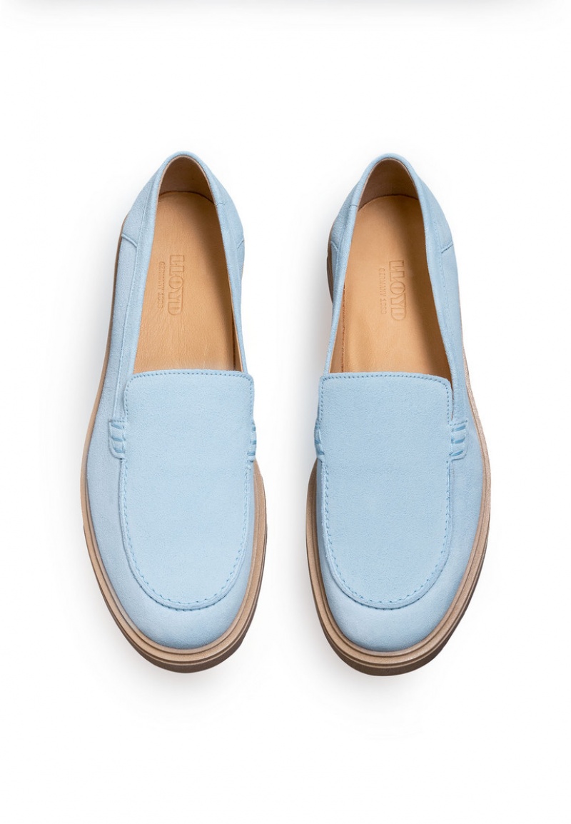 Női LLOYD SLIPPER Slip Ons Kék | IZF210693