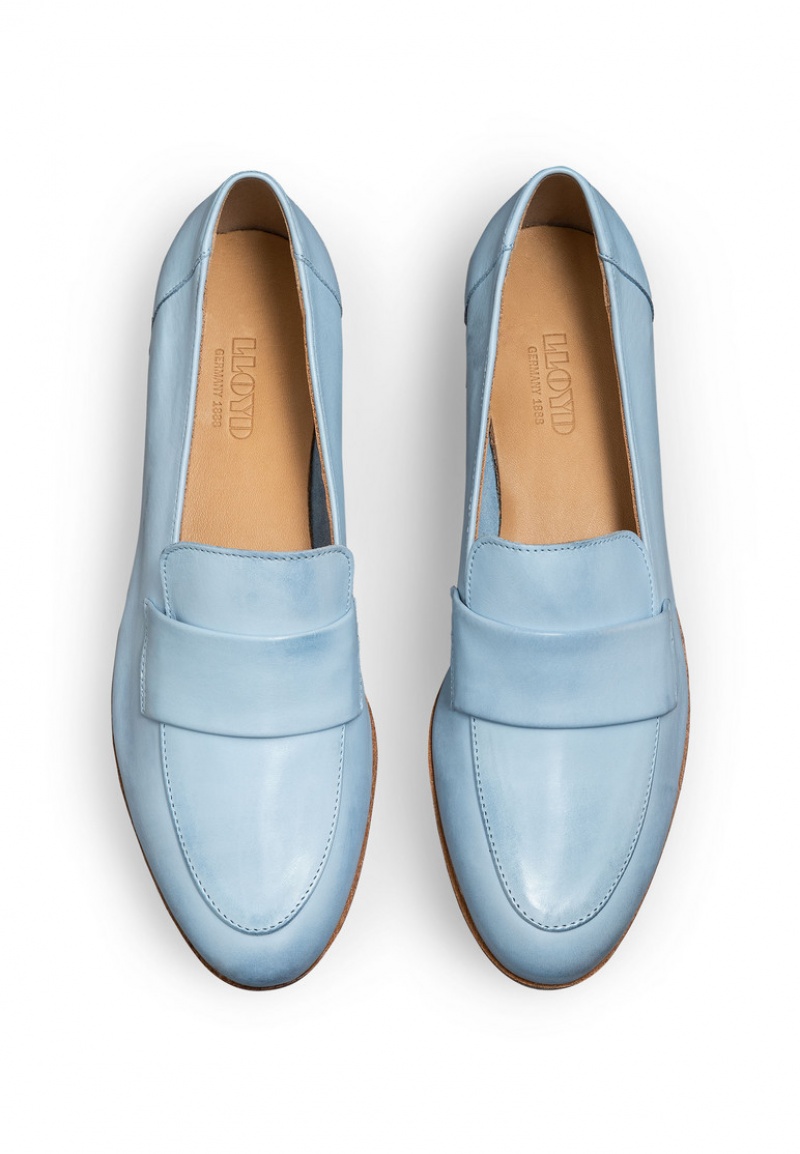 Női LLOYD SLIPPER Slip Ons Kék | SDG209143