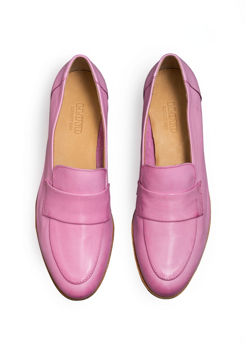 Női LLOYD SLIPPER Slip Ons Rózsaszín | KEF871405