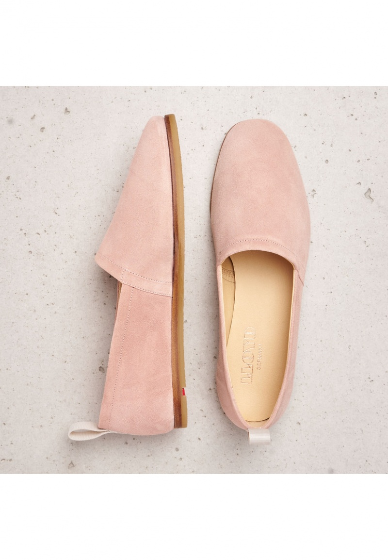 Női LLOYD SLIPPER Slip Ons Rózsaszín | UCG812049