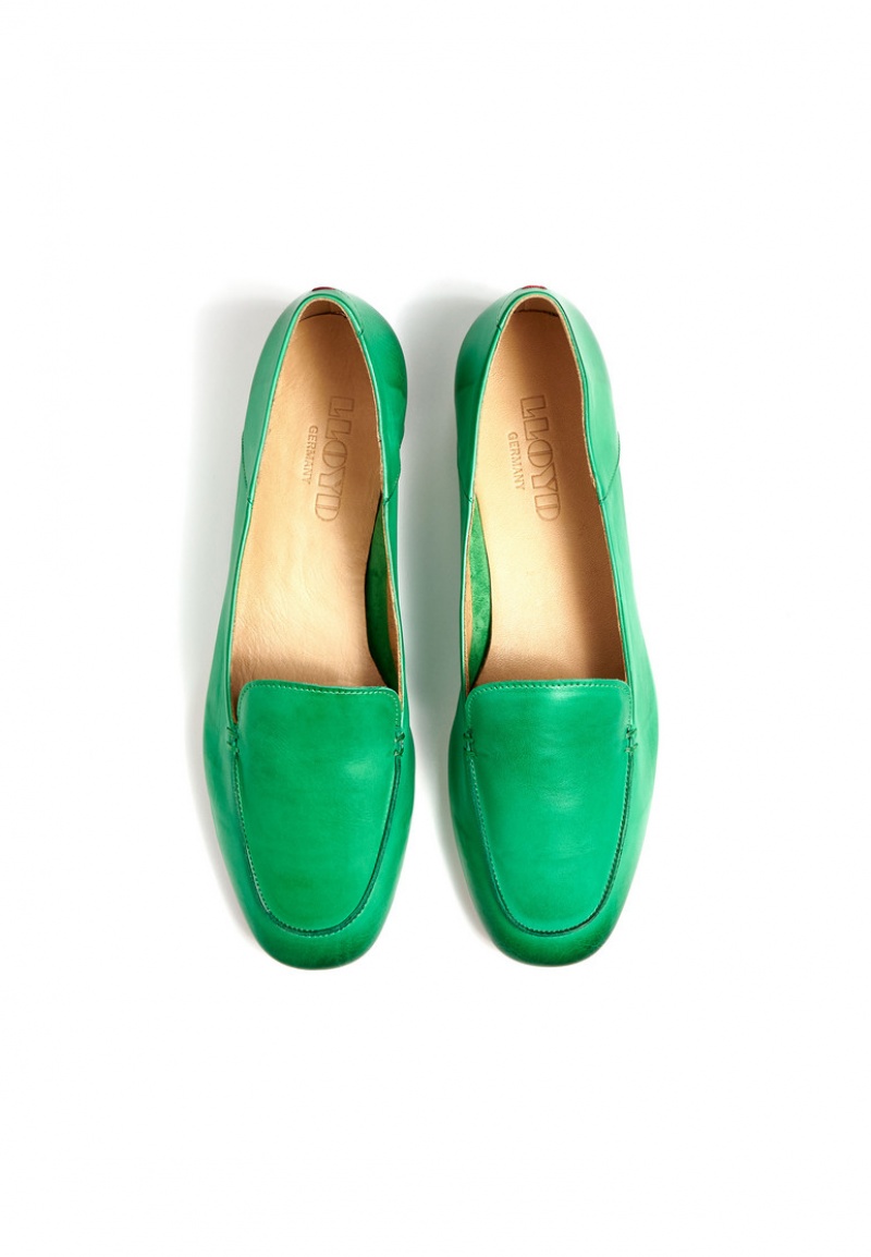 Női LLOYD SLIPPER Slip Ons Zöld | KGA942680