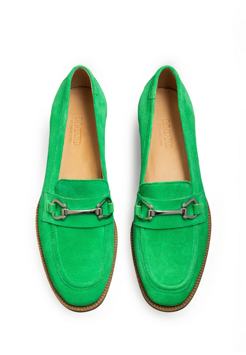 Női LLOYD SLIPPER Slip Ons Zöld | LJO318654