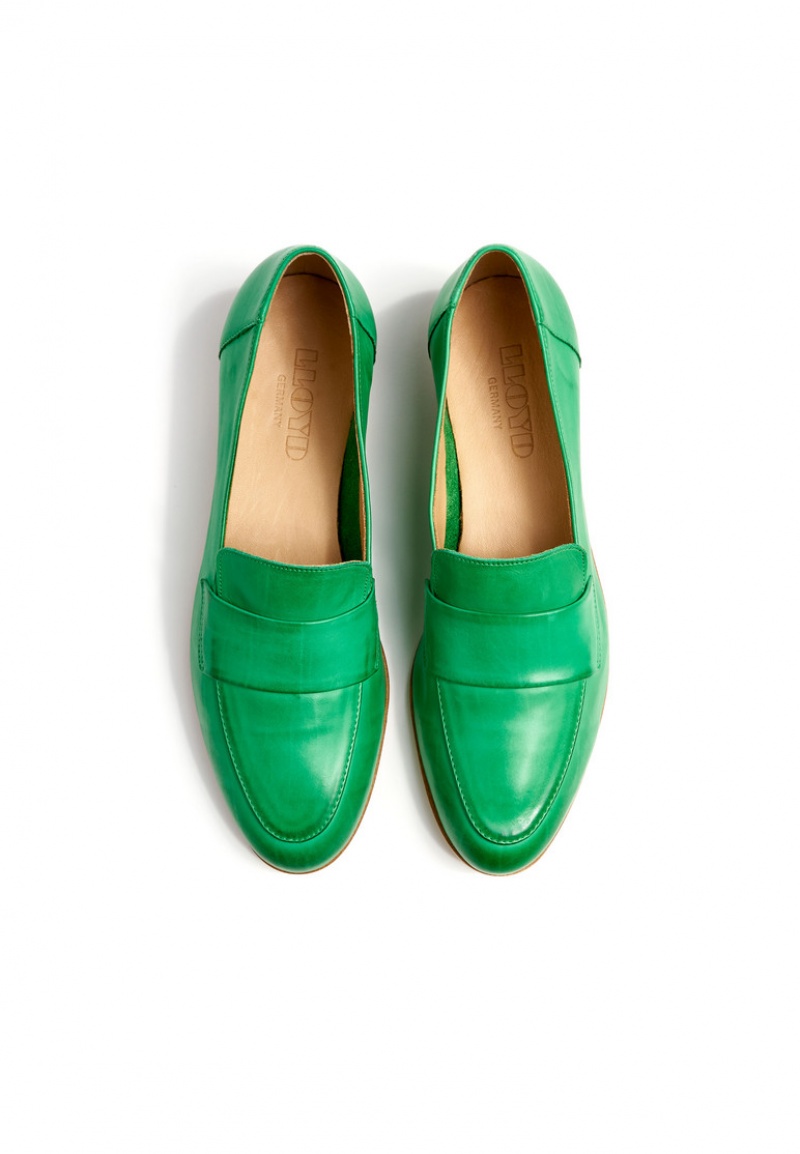 Női LLOYD SLIPPER Slip Ons Zöld | TYA196235