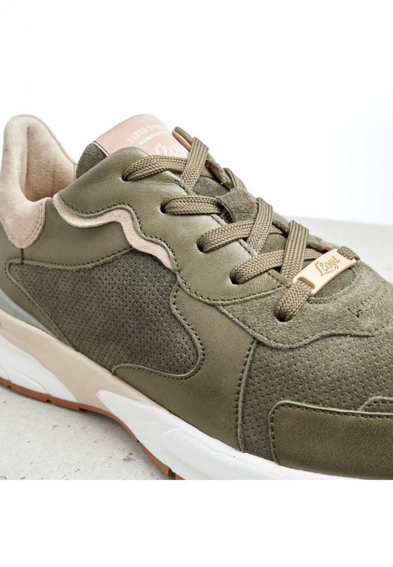 Női LLOYD SNEAKERS Edzőcipő Zöld | XTR490283